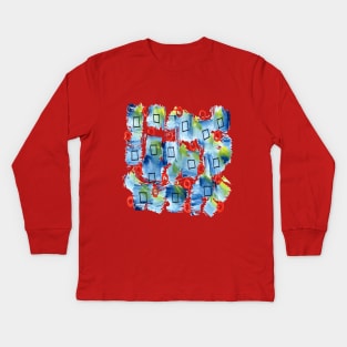 abstraction Kids Long Sleeve T-Shirt